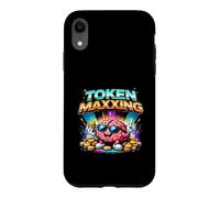 Token Maxxing AI Humor Tech Culture Digital LLM Brain Case for iPhone XR