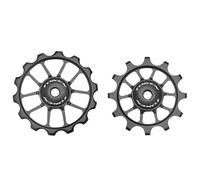 Token Shuriken Oversized Pulley Jocket Wheel Set - Black / Shimano / 11 Speed
