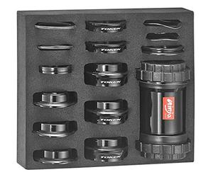 Token Unisex - Adult Thread Fit Set TF37 Bottom Bearing, Grey, 1size