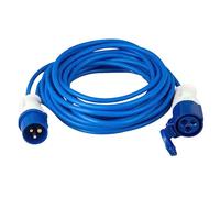 Tokenhigh Caravan Hook Up Cable, Heavy Duty Camping Extension Lead, 16 Amp Cable, 230V Mains Power Lead Cables for Campervans, Motorhomes, Camping, Generators & Outdoor Power Connections (1.5mm*3m)