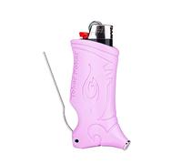 Toker Poker - Bic Lighter Sleeve Multi Tool 2.0 - Purple, All Inclusive Tool for Camping and Other