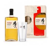Toki Suntory Whisky | Limited Edition Gift Box With Glass | Japanese Whisky | 43% ABV 70cl