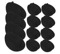 TOKIDNY 10 Pairs Slip Shoe Sole Protectors Durable Heel Grips for High Heels Flexible Non Slip Pads Noise Reduction Safe and Practical Foot Care