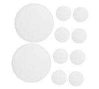TOKIDNY 10 Pcs Anti-Glare LED Recessed Light Shades Round Plastic Lampshades Dazzle Cover for Spotlight Bell Lamp Reduces Visual Fatigue for Office and Home Ceiling Lighting