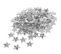 TOKIDNY 100pcs Acrylic Star Rhinestones Five-Pointed Star Rhinestones Lightweight Shiny Finish Unique Decorative Element Flatback Embellishing Clothing DIY Projects