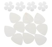TOKIDNY 100Pcs Silver Stainless Steel Guitar Picks for Electric Bass and Acoustic Guitar, Metal Plectrum Set with Smooth Edge, Musical Instrument Accessories for Jazz and Fingerstyle