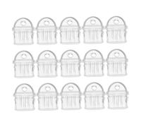 TOKIDNY 100pcs Transparent USB C Dust Plugs Protective Port Covers for Type-c Devices Mobile Phones Laptops Tablets Secure Fit Dustproof Charging Port Protector with Liquid Barrier Easy