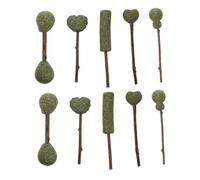 TOKIDNY 10Pcs Natural Catnip Lollipops Edible Cat Treats Mixed Style Kitten Dental Care for Indoor Cats Chewing Sticks to Promote Digestion and Stimulate Play