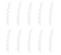 TOKIDNY 10Pcs Spiral Cable Wrap for Bicycle Shifter and Brake Cables Flexible Rubber Protective Sleeve for Bike Management and Safe Cycling