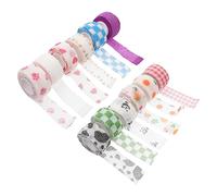 TOKIDNY 12pcs Self Adhesive Sports Support Tapes Elastic Wrap Bands for Injury Prevention Flexible Tear Resistant Breathable for Fingers Ankles Wrists