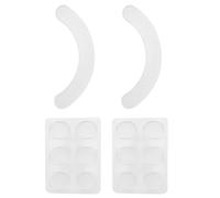 TOKIDNY 14pcs Drum Dampening Pads Black Silicone Self-adhesive Mute Mats for Acoustic Drum Silencers Adjustable Volume Control Percussion Instrument Accessory