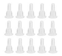 TOKIDNY 150pcs Silicone Earring Backs Set for Studs and Hook Earrings, Soft Full Cover Ear Safety Pads, Versatile Use for Sleeping, Parties, and Travel, 10 X 6 Mm Size