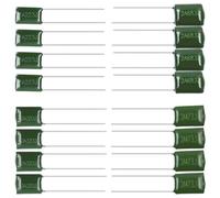 TOKIDNY 16Pcs Guitar Tone Capacitors Set for Electric Guitar and Bass Copper Capacitor Replacement Kit with 0.047/0.022/0.033/0.068Μf Values for Tone Control