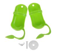 TOKIDNY 2 Pcs Parrot Cuttlefish Bone Holder Stands Durable Bird Feeding Tool for Fruits Vegetables Millet Storage in Birdcage Pet Supply