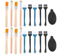 TOKIDNY 2 Sets Multi-functional Electronic Clean Kit Headphone Cleaning with Air Blower Soft Brushes Swabs for Tablets Phones Laptops Each Random Color