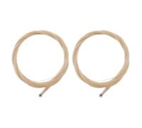 TOKIDNY 2 Sets Natural Violin Bow Hair Replacement for Violin Cello Erhu Horsehair for String Instrument Accessories Ergonomic Design for Music Students Home Practice and Ensemble Use