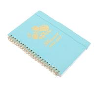 TOKIDNY 2025-2027 Daily Planner Notebook for Business Use and Schools with Comprehensive Coverage and Portable Design, Elegant Green Paper and Iron Material Schedule Book for Students