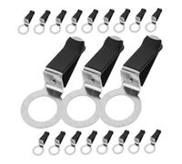 TOKIDNY 20Pcs Car Air Vent Clips Square Head Air Freshener Diffuser Easy to Install Black Clips for Office Home Vehicle Use