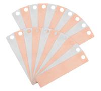 TOKIDNY 20pcs Pure Copper and Zinc Anode Set for DIY Science Experiments Electroplating Fruit Battery Educational Electrode Strips for Creative Stem Projects and Small Electronic Devices