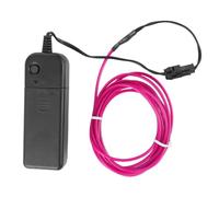 TOKIDNY 2m Flexible El Wire Glowing Light Strip Decorative Cable for Car Interior Easy to Install Low Energy Consumption for Parties and Events
