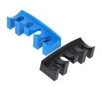 TOKIDNY 2Pcs Badminton Racket Stringing Tool Load Spreader Adapter Black and Blue High Tension Protector for Stringing Machine for Accurate String Maintenance and Pressure Reduction