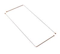 TOKIDNY 2pcs Brass Dowsing Rods Dual Head Divining Sticks for Outdoor Treasure Hunting Water Witching and Ghost Tracking User-friendly Detector Tools