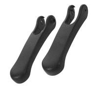 TOKIDNY 2pcs Commode Armrest Pads for Bath Shower Safety Seating, Ergonomic Support with Skin-Friendly Plastic Material, Replacement Arm Pads for Wheelchair and Bathroom Chairs