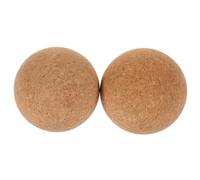 TOKIDNY 2pcs Cork Massage Ball Yoga Roller Ball Hand Massager Foot Massager Fitness Massage Tool