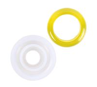 TOKIDNY 2pcs DIY Crystal Epoxy Ring Mold Jewelry Pendant Molds Silicone Multi-Purpose Easy to Form Creative Fun Unique Style for Chocolate Making and Fondant Making