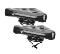 TOKIDNY 2Pcs Inflatable Beer Cup Pong Hat Toss Game for Adults and Easy to Inflate Party Headwear for Summer Beach Family Gatherings Garden Events Black Design