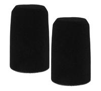 TOKIDNY 2Pcs Microphone Wind Screens Sponge Covers Compatible with Shure Sm7Db, Noise Reduction Windproof Mic Covers for Live Streaming and Karaoke Accessories
