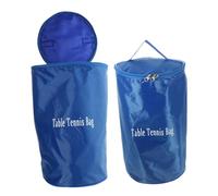 TOKIDNY 2pcs Portable Tennis Ball Basket with Oxford Cloth Storage Bag for Table Tennis Golf Tees and Pickleball Training Easy Carry with Grip Handle and Quick Collection System