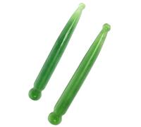 TOKIDNY 2Pcs Practical Green Massage Sticks Manual Acupuncture Pen for Facial Reflexology Deep Tissue Trigger Point Therapy Self-Massage Tool for Women Neck and Eye Muscle Relief