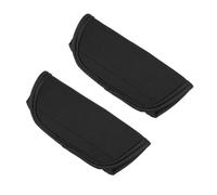 TOKIDNY 2Pcs Pram Armrest Covers Black Umbrella Handle Protective Sleeves Anti-Slip Stroller Handlebar Grips for Comfortable Cart Use