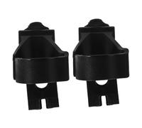 TOKIDNY 2pcs Quick Release Snorkel Clips Dive Hose Holders Pom Plastic Scuba Accessories Secure Mask Strap Connectors for Snorkeling and Diving