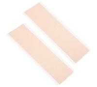TOKIDNY 2Pcs Silicone Scar Skin Tone Invisible Scar Patches Breathable Skin-friendly Tape for Arms Legs Face Neck Back Safe for All Skin Types