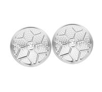 TOKIDNY 2pcs Stainless Steel Steamer Inserts Material Round Steaming Plates with Perforated Design for Fit Pots and Pressure Cookers Easy-clean Cooking Racks for Baking Steaming Cooling