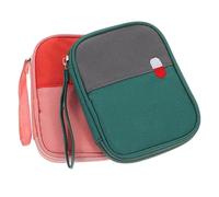 TOKIDNY 2pcs Travel Kit Pouch Portable Medicine Bag for Outdoor Activities Mini Kit Bag Zipper Medicine Pouch Household Travel Storage Box Toiletries