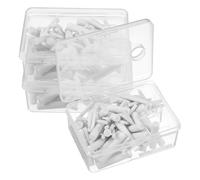 TOKIDNY 3 Box Electric Eraser Replacement Cores Pen Eraser Refills with Tpr Material for Precise Erasure and Easy Replacement, Suitable for Charcoal and Pencil Sketch Art Use