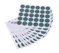 TOKIDNY 300Pcs Self-Adhesive Fireproof Battery Insulated Fish Paper Gasket Wrap with Hollow Ring for 18650 Cell Insulation and Electrical Protection