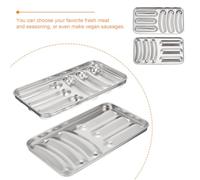 TOKIDNY 304 Stainless Steel Sausage Making Mold for Hot Dogs and Ham Sausages Kitchen Baking Tool 1pcs Set for Home Use