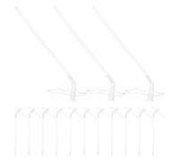 TOKIDNY 30pcs DIY Foam Spray Nozzle Tips with PP Tube Assembly for Precise Gap Filling Spray Foam Replacement Tubes Compatible with Industrial Adhesives for Sealing Renovation