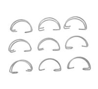 TOKIDNY 40Pcs Multifunctional Steel Wire Chicken Cage Hooks for Breeding Supply Easy Install Stylish Pet Cage Door Locks for Rabbit Pigeon Quail