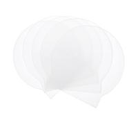 TOKIDNY 40pcs Transparent Plastic CD Dvd Case Replacement Clam Shell Holder Boxes Thickened Single Disc Storage Organizers for Scratch Protection and Easy Identification