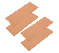 TOKIDNY 4pcs Adhesive Anti-Slip Sole Protectors for High Heel Shoes Khaki Forefoot Pads with Shock Absorption and Wear Resistance Women’s Shoe Sole Guards for Heel and Protection