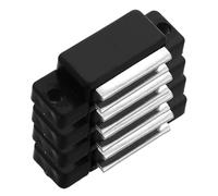 TOKIDNY 4pcs Magnetic Latches for Cabinets and Closets Magnetic Catches Installation Kit Push to Open Door Closure for Kitchen Range Hood and Panel Repair