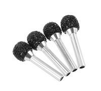 TOKIDNY 4pcs Universal Zinc Alloy Car Door Lock Pull Pins for Automotive Door Locks Plug and Play Replacement with Luxury Enhancement for Travel and Business Vehicles