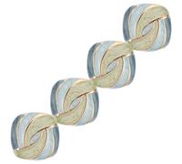 TOKIDNY 4pcs Vintage Alloy Buttons for Sewing Crafting with Retro Chic Style, Long Serving Life, for DIY Painting and Scrapbook Decoration