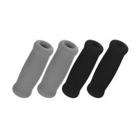 TOKIDNY 4Pcs Walking Cane Grip Replacement Handles Non- Thickened Foam Covers Ergonomic Crutch Handle Grips for Elderly Disabled Walking Stick Accessories