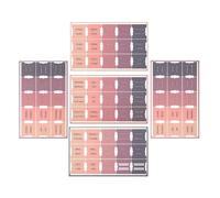 TOKIDNY 5 Sheets Bible Tabs Paper Index Tabs with Comfortable Hand Feeling Practical Design Assorted Color for Bible Study and Reading Suitable for Men and Women